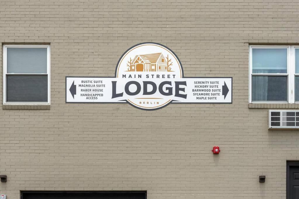 Hickory Suite - Main Street Lodge In Berlin Exterior foto